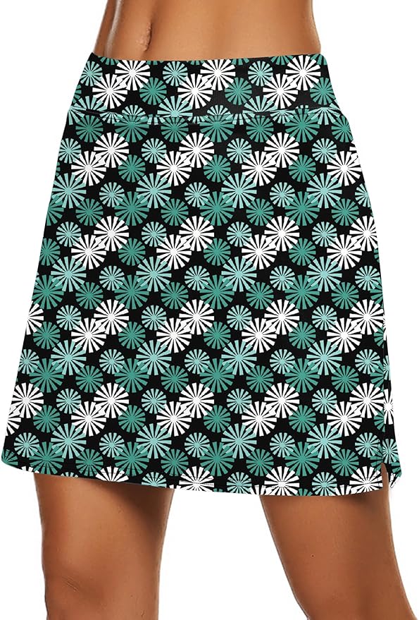 Ekouaer Women's Active Performance Skort Lightweight Skirt for Golf Tennis | Built-in Shorts, A Line, High Waisted, Tummy Control, Pickleball, Running, Workout, Sports, Skorts for Woman