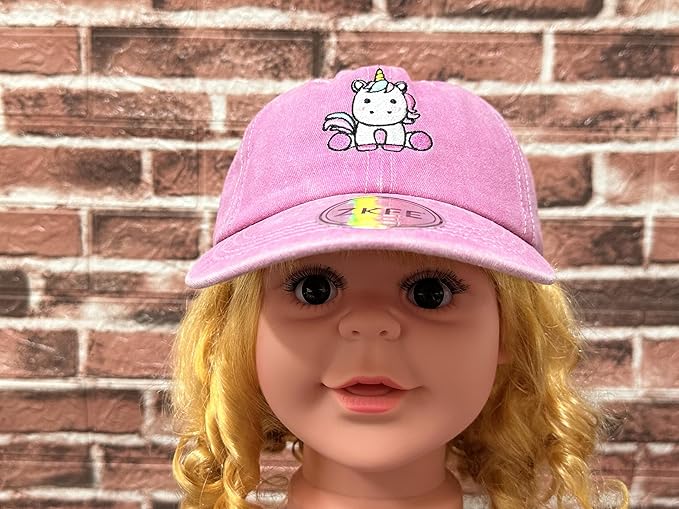 Embroidered Animal Baseball Hats for Boy and Girl
