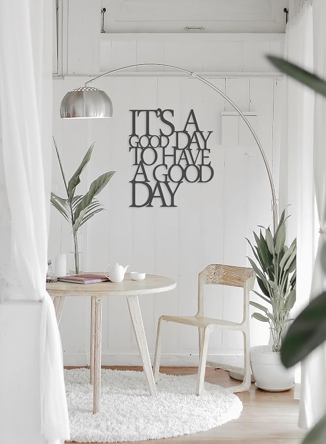 Benziso Motivational Metal Wall Art Inspirational Wall Decor Positive Quotes Wall Decor for Office Living Room Encouragement Gifts