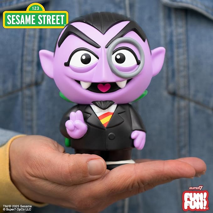 Super7 Sesame Street Fun! Fun! Wave 01 - Count Von Count Action Figure