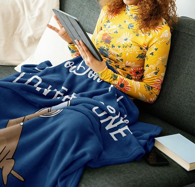 Get Well Gifts for Women/Men Blanket 50"x60", Inspirational Gifts | Humor Cancer Care/Survivor Gifts, Thinking of You Gifts for Men, Grief/After Surgery/Encouragement/Healing/Condolence Gift
