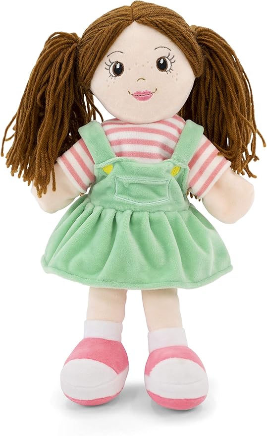 Playtime by Eimmie Hand Puppets for Kids (Allie) - 14" Soft Plush Toy for Boys & Girls, Pretend Play, Storytelling, Theater, Imaginative Fun, Educational Puppet for Toddlers & Children Ages 3+