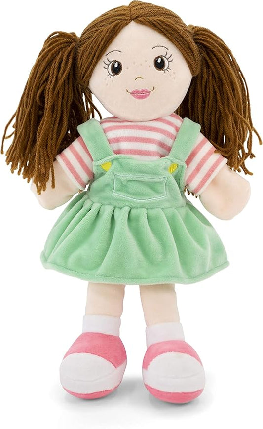 Playtime by Eimmie Hand Puppets for Kids (Allie) - 14" Soft Plush Toy for Boys & Girls, Pretend Play, Storytelling, Theater, Imaginative Fun, Educational Puppet for Toddlers & Children Ages 3+