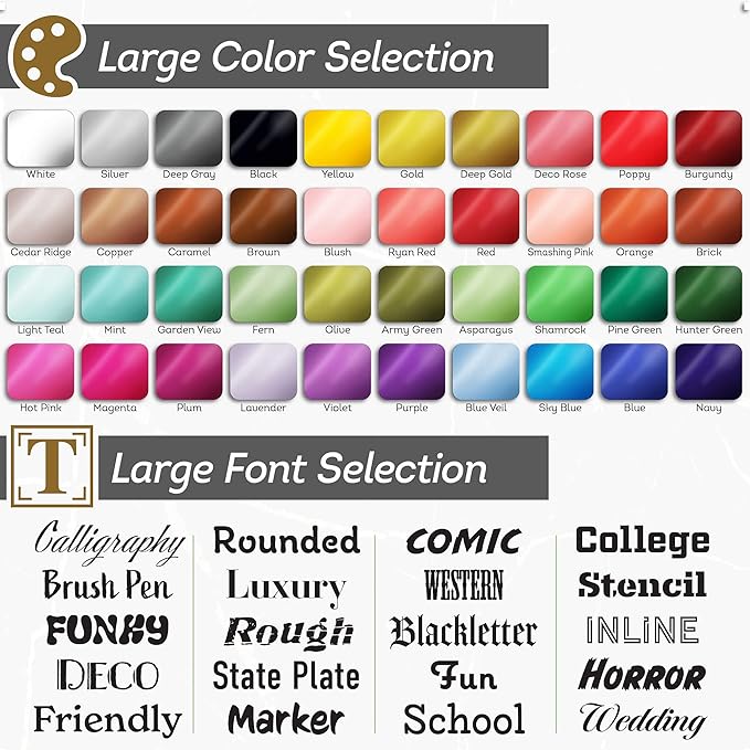 Custom License Plates, Personalized Plates for Front of Car | Vanity Plate 6x12 Inch - Size Rust-Free Metal 40 Colors by: My Sign Center, USA