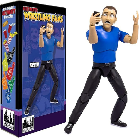 Ultimate Wrestling Crowd Fan Figures: Kevin