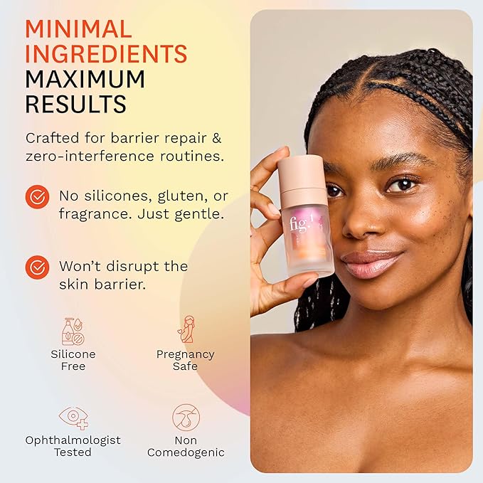 Fig.1 Vitamin C Eye Cream for Dark Circles, Puffiness & Wrinkles | Under Eye Cream for Women & Men | Glowing Eye Treatment | Refillable Anti Aging Moisturizer for Fine Lines
