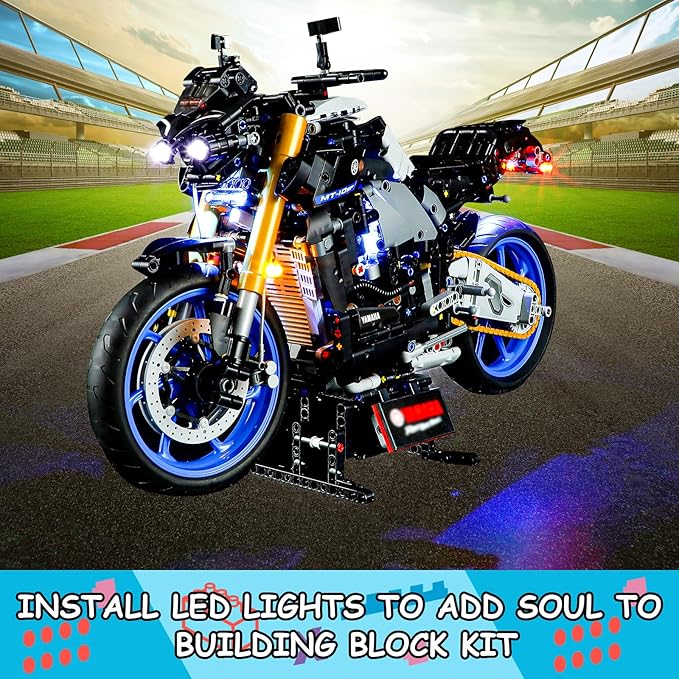 LED Light Kit for Lego 42159 MT-10 SP Set, Compatible with Lego 42159 Building Blocks Model(Not Include Blocks Set)