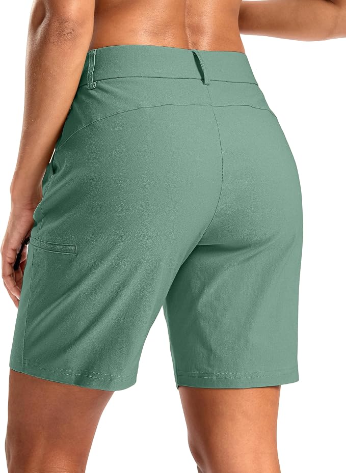 G Gradual Women's 7"/9" Hiking Cargo Shorts Quick Dry Lightweight Golf Outdoor Work Summer Travel Shorts with Pockets