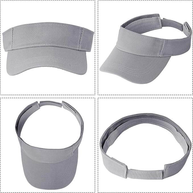 Marrywindix 1 Piece of Sport Wear Athletic Visor Sun Sports Visor Hat Visor Adjustable Cap for Women and Men