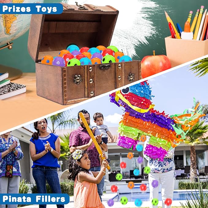 32PCS Fidget Spinner Soccer Balls Sports Birthday Party Favors Bulk for Kids 4-8 8-12 Halloween Goodie Treat Bag Stuffers Classroom Treasure Toys Carnival Prizes Pinata Fillers Mini Return Gifts