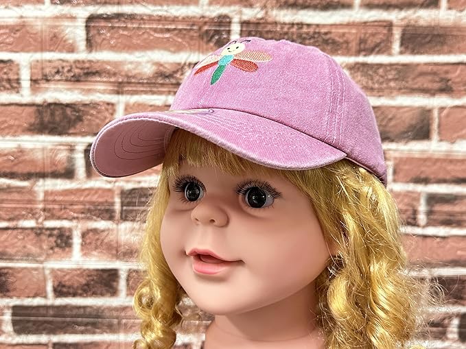Embroidered Animal Baseball Hats for Boy and Girl