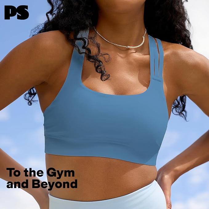 2 Piece Workout Sets for women, High Waist Leggings and Sports Bra Yoga Set Matching Gym Pilates Running Work Outfit