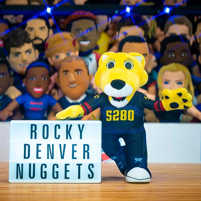 Bleacher Creatures NBA Unisex NBA 10-inch Mascot Plush Doll