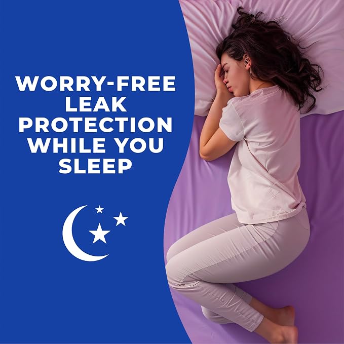 Stayfree Ultra Thin Overnight Pads with Wings, For Women, Reliable Protection and Absorbency of Feminine Moisture, Leaks and Periods, 40 count - Pack of 3