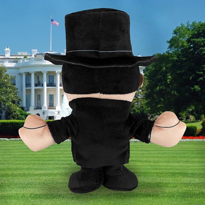 Bleacher Creatures Abraham Lincoln 8" Kuricha Plush - Soft Chibi Inspired Toy