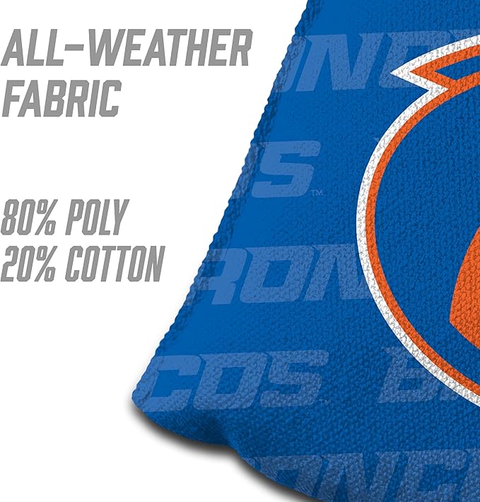 YouTheFan Officially-Licensed NCAA Set of 4 Cornhole Bags - All Weather Regulation 6” x 6” Size - 16oz Weight - Designed in USA