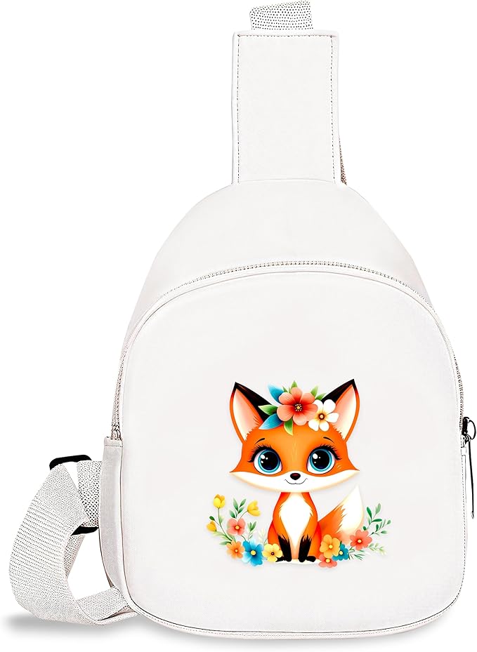 Fox Mini Sling Bag, Crossbody Bag, Toddler Purse For Kids Girl, Birthday Gift For 4 5 6 7 8 9 10 11 12 Year Old Gifts For Daughter, Granddaughter, Sister, Niece!