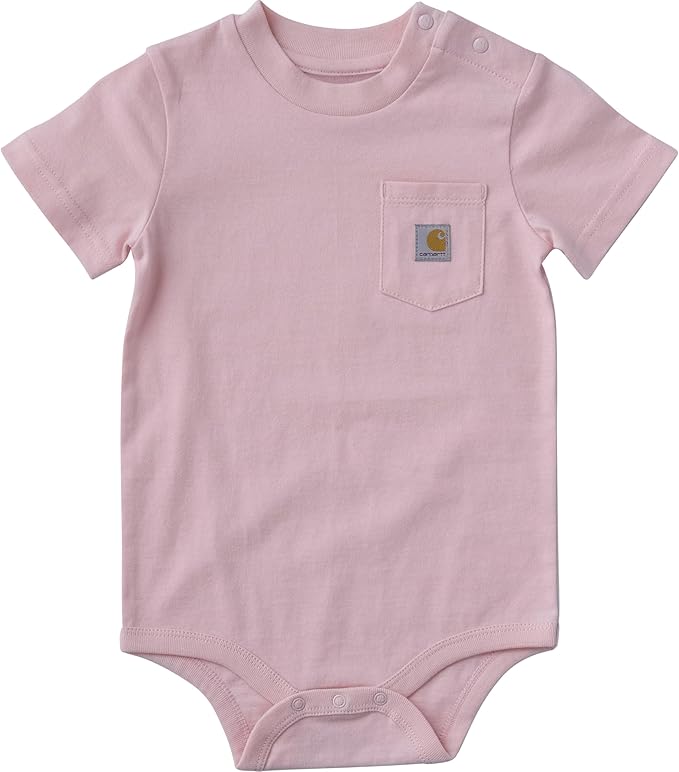Carhartt Unisex Baby, Short-sleeve Bodysuit Pocket T-shirt