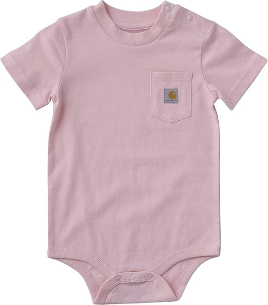 Carhartt Unisex Baby, Short-sleeve Bodysuit Pocket T-shirt