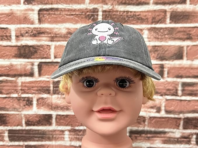 Embroidered Animal Baseball Hats for Boy and Girl