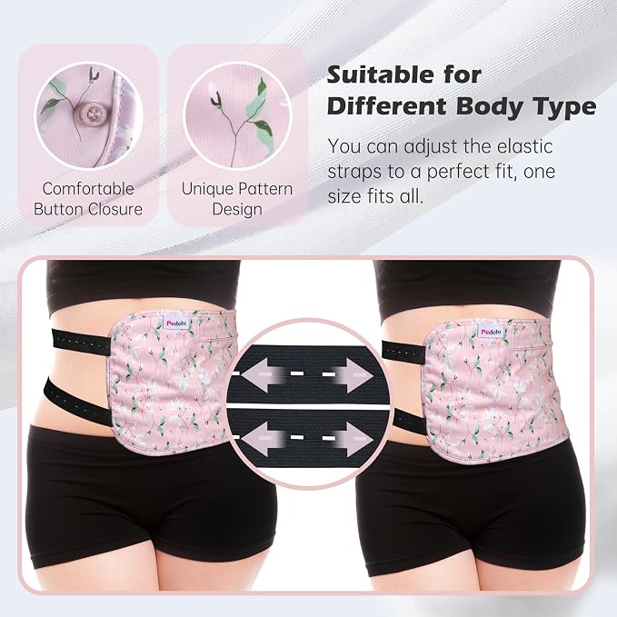 2 Pack Castor Oil Pack Wrap Organic Cotton for Liver Detox, Reusable Castor Oil Compress Highly Absorbent Anti Oil Leak（Oil are Not Include）
