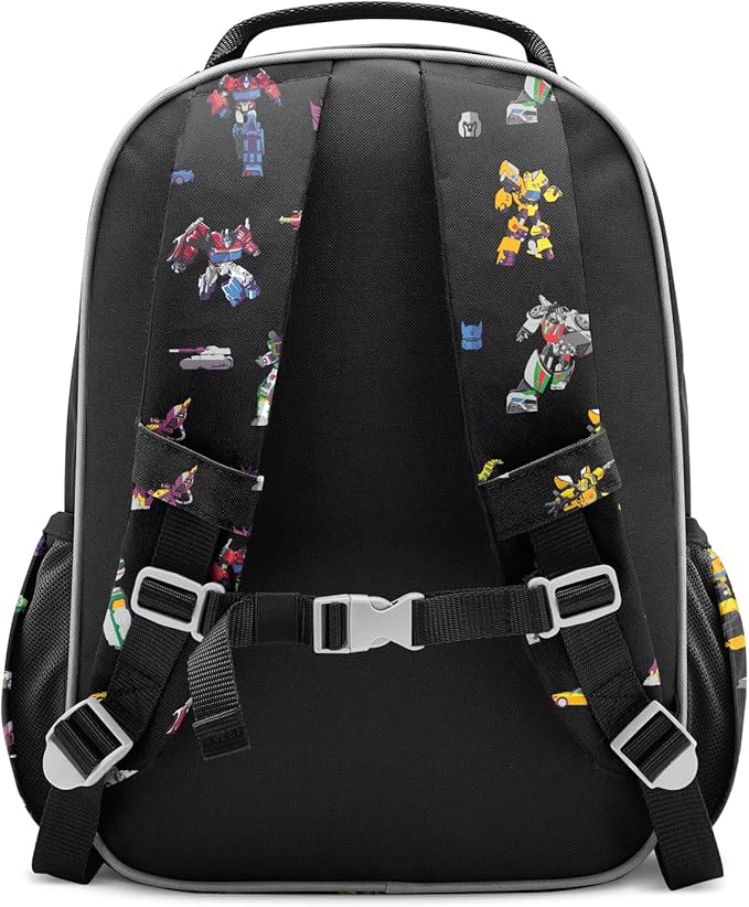 Simple Modern Large Transformers Kids Backpack for School Girls and Boys | Elementary Backpack for Teen | Fletcher Collection | Kids - 16" tall | Transformers Block Nation