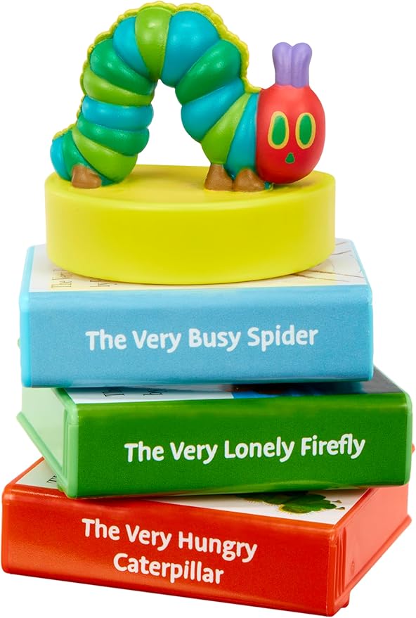 Little Tikes Story Dream Machine World of Eric Carle The Very Story Collection, Storytime Book Set, DreamWorks Animation, Audio Play Character, Learning Toy Gift Toddlers & Kids Ages 3+