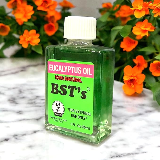 1 Pack - Eucalyptus Essential Oil - Dau Khuynh Diep - 30mL per Bottle - Product of USA