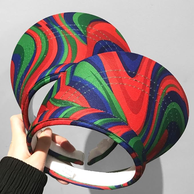 3 Pack Sports Sun Visor Hat Women Men Adjustable Clip On Visors Outdoor Golf Beach Cap