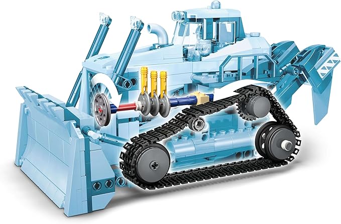 LEGO City Yellow Bulldozer Toy, Gift for Birthday, Building Blocks for Boys and Girls, Ages 8, 9, 10, Elementary School Students, City Building, Vehicles, Cars, Mini Cars, for Mom and Dad, 60466