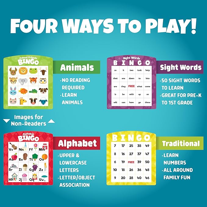Chuckle & Roar Family Bingo