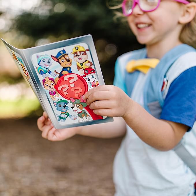 Melissa & Doug PAW Patrol Pup Pack Backpack, Adventure-Ready PAW Patrol Toys for Kids with Whistle, Binoculars, & Mission Cards, Preschool Toys for Girls & Boys Ages 3+