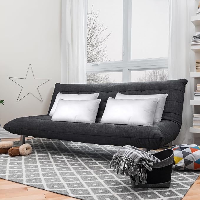 Utopia Bedding Throw Pillows, Decorative 14x22 Pillow Inserts, Set of 4 | Down alternative pillow insert with plush fluffy fill for beds sofas couches and chairs. Suitable for indoor outdoor use.
