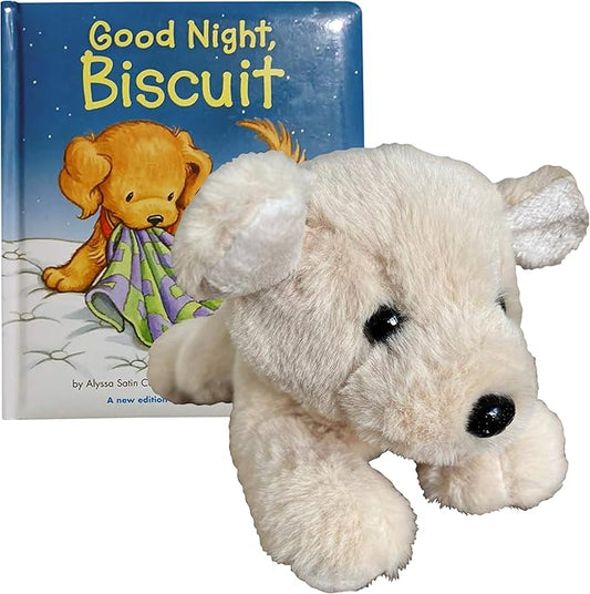 Biscuit Storytime Set: Educational Book and Plush Puppy Toy Combo for Kids and Toddlers - Bright, Colorful, and Interactive - 6.5 x 8 Book and 9.5" Stuffed Animal