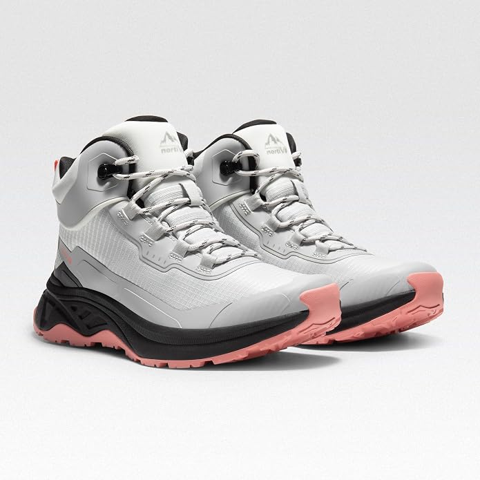 NORTIV 8 Women's Waterproof Lightweight Hiking Boots Ankle Trekking for Outdoor