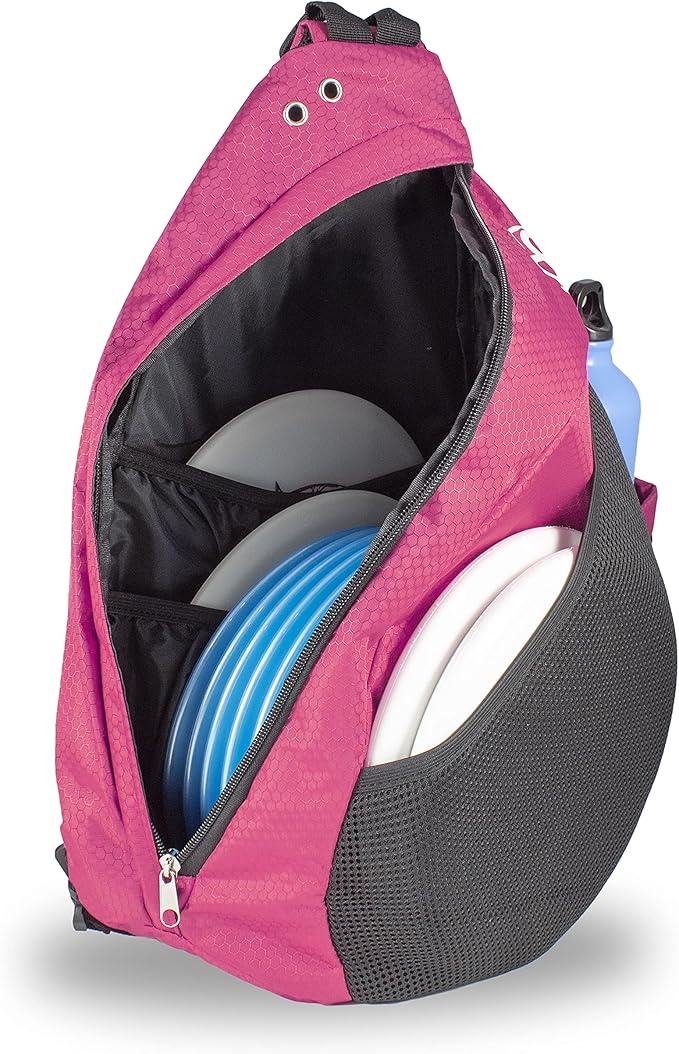 Disc Golf Backpack Slinger Bag | 6-12 Discs | Multiple Colors