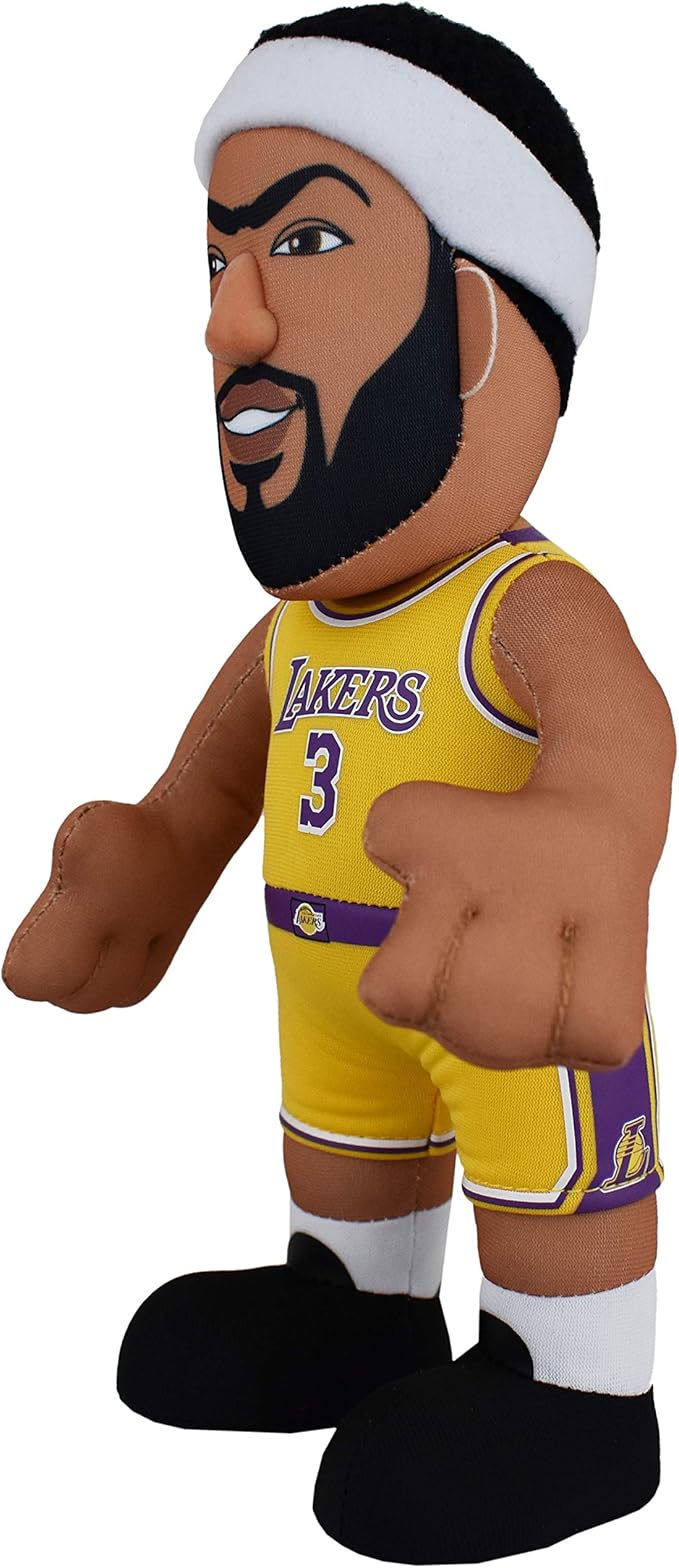 Bleacher Creatures Los Angeles Lakers Anthony Davis 10" Plush Figure - A Superstar for Play Or Display