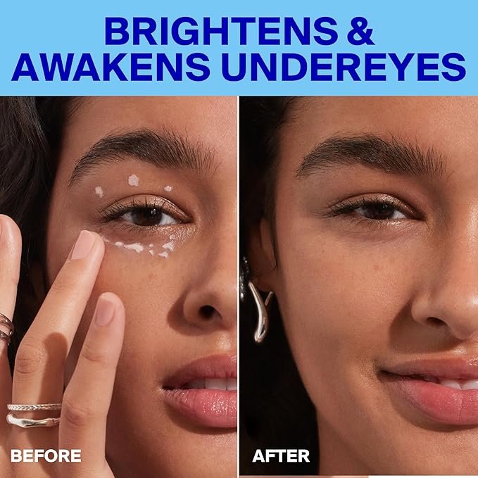 Supergoop! Bright-Eyed Mineral Eye Cream, 0.5 fl oz - SPF 40 PA+++ Hydrating & Illuminating Mineral Sunscreen - Under Eye Cream for Dark Circles & Puffiness - Revives Tired Eyes