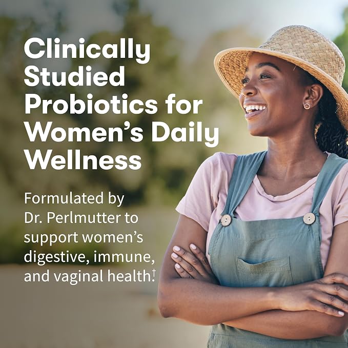 Garden of Life Once Daily Dr.Formulated Probiotics for Women 50 Billion CFU 16 Probiotic Strains with Organic for Digestive,Vaginal & Immune Health,Dairy Free,Shelf Stable 30 Capsules (Pack of 6)