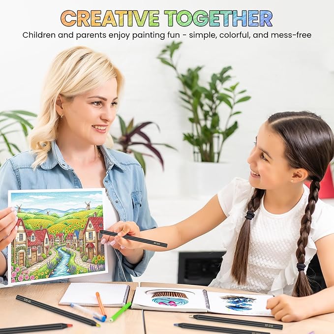 Stocking Stuffers, Stocking Stuffers for Teen Girls, 12 Rainbow Colored Pencils, Teen Girl Gifts, Art Supplies for Kids 9-12, Arts and Crafts for Kids 8-12, Gifts for 4-12 Year Old Girls