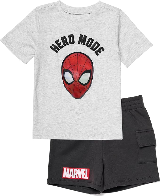 Marvel Boys' Spiderman S/S Lenticular Shor