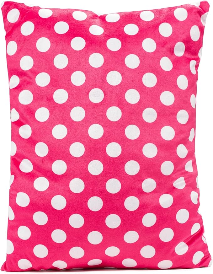 Disney Minnie Mouse 3D Snuggle Pillow - Super Soft Pink Plush Pillow - Measures 15 Inches