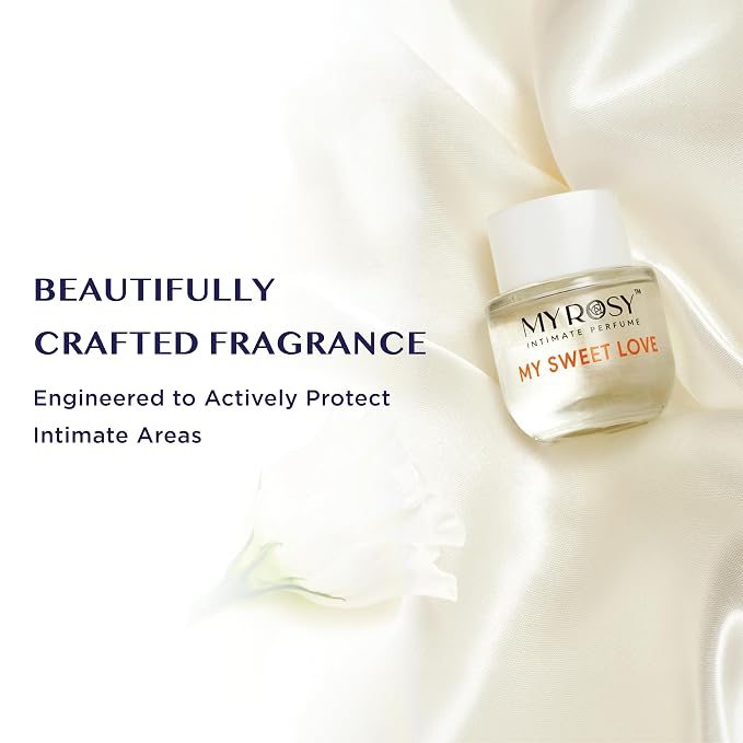 My Best Self Deodorizing Perfume Oil for Women - Dermatologist Approved- Intimate Fragrance- Hypoallergenic, Long Lasting, Alcohol & Paraben-Free, Odor Control, Fragrance Oil for Feminine Area
