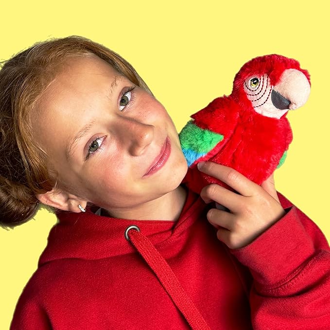 Deluxe Paws 100% Recycled Plush Eco Toys (Parrot)
