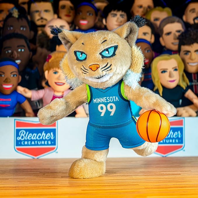 Bleacher Creatures Minnesota Lynx Prowl 10" Mascot Plush Figure - A Mascot for Play or Display