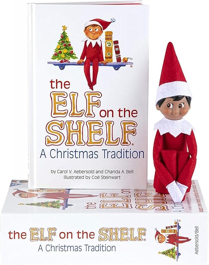 Elf on The Shelf - Brown Eyed Boy Scout Elf & Elf Polar Props