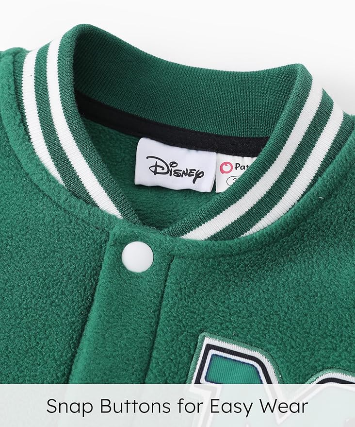 Disney Minnie Mickey Stitch Princess Frozen Marvel Jacket Lightweight Coat Button up Color Block Sweatshirt Sizes 2-14 Years