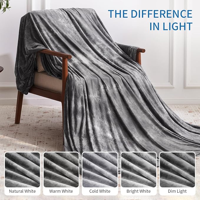 Guohaoi Cooling Blanket for Hot Sleepers and Night Sweats 60"x90" Full Size | Arc-Chill Q-Max >0.5 Cool Fiber,100% Oeko-Tex Certified Lightweight Summer Blanket for Travel/Outdoor Ultra Cold Breathable