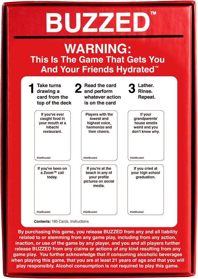 WHAT DO YOU MEME? Buzzed Expansion Pack #1, The Hilarious Adult Drinking Game, Perfect for Bachelor Party Fun, 180 Cards to Add to The Core Game