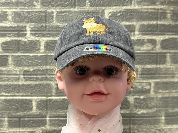 Embroidered Baseball Cap for Toddler Kids